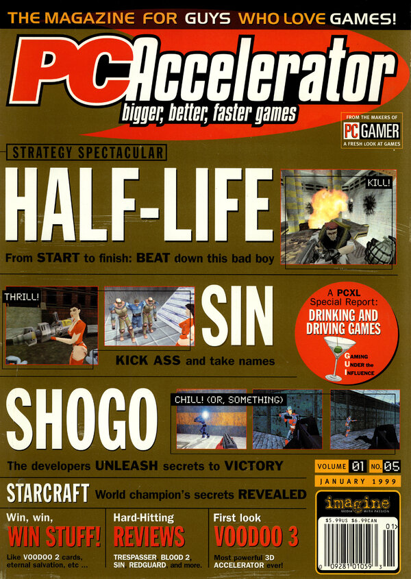 PCXL 05 Jan 1999 cover