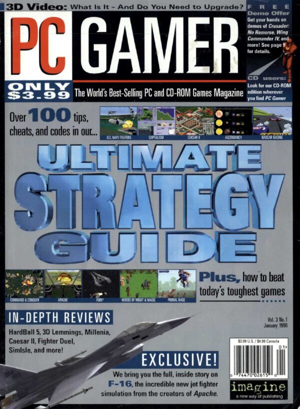 PCGamer 1996 01 cover