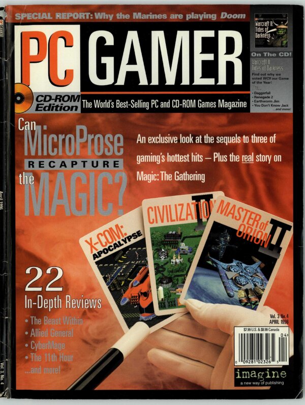PCGamer 1996 04 cover