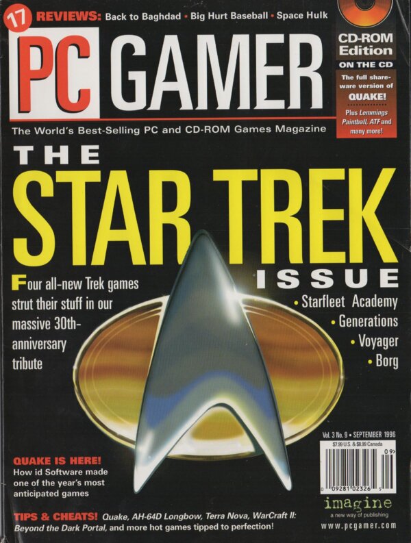 PCGamer 1996 09 cover
