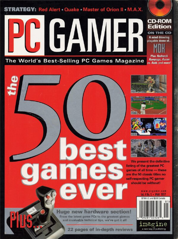 PCGamer 1997 05 cover
