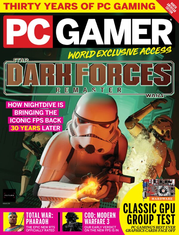 PC Gamer USA Issue 378 January 2024 cover