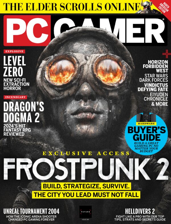 PC Gamer USA Issue 384 July 2024 cover