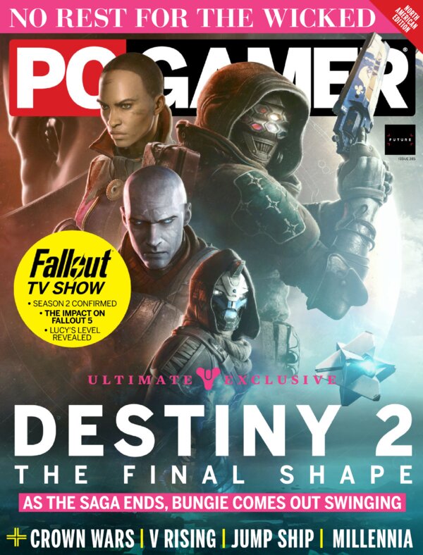 PC Gamer USA Issue 385 August 2024 cover