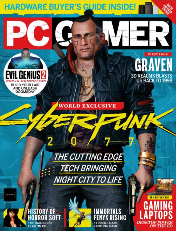 PC Gamer USA 338 2020 Holiday cover